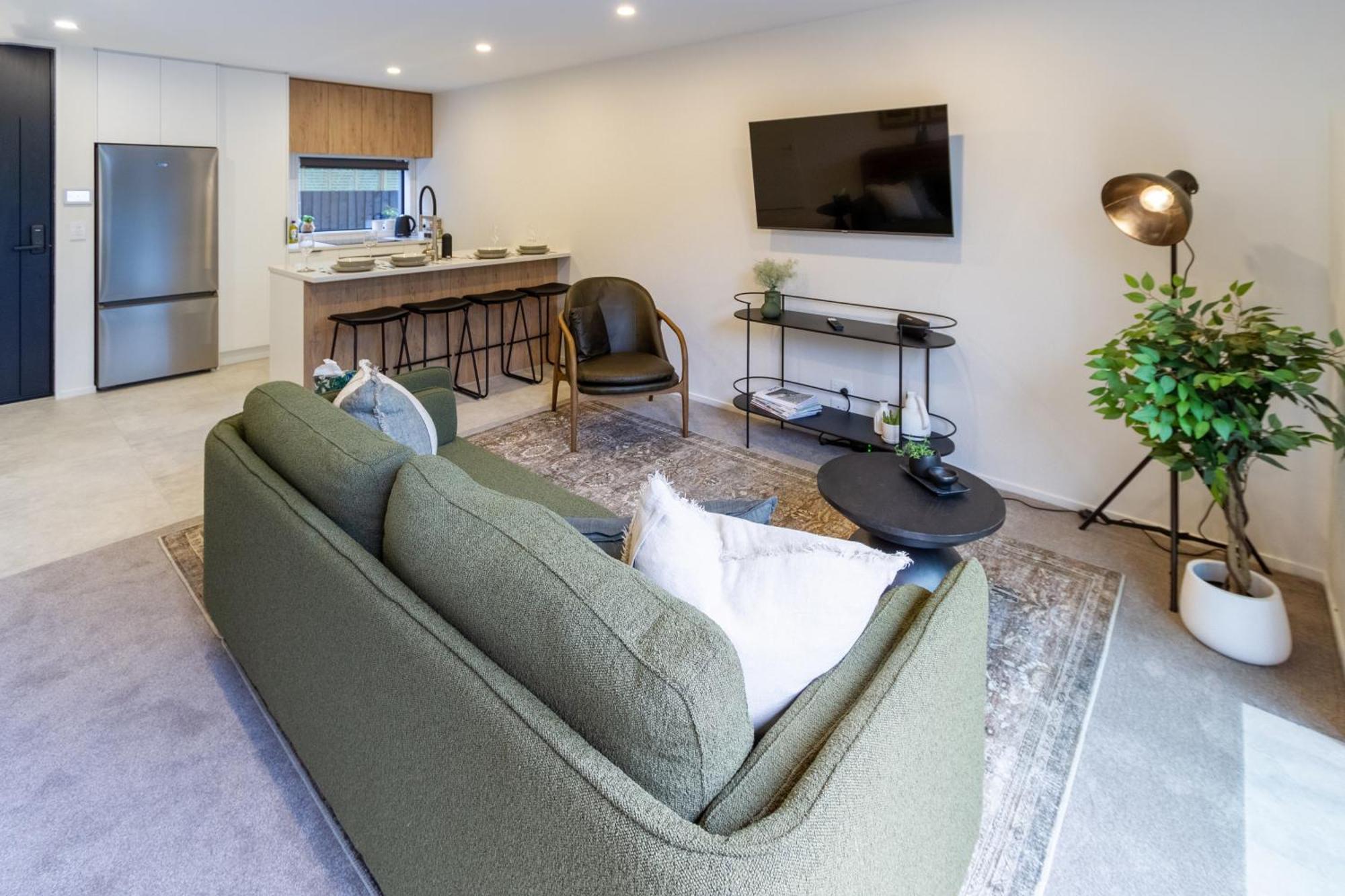 Merivale Gem: 2Br Townhouse Oasis 크라이스트처치 외부 사진