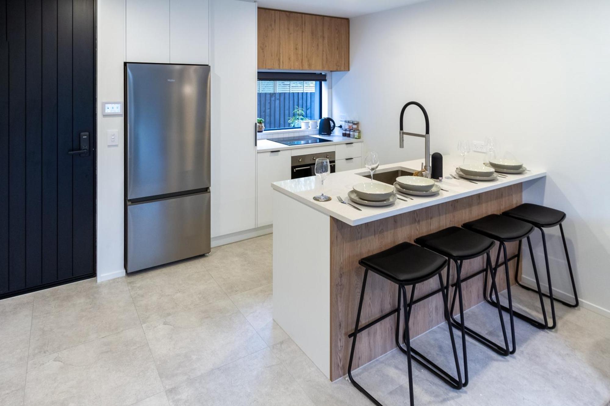 Merivale Gem: 2Br Townhouse Oasis 크라이스트처치 외부 사진